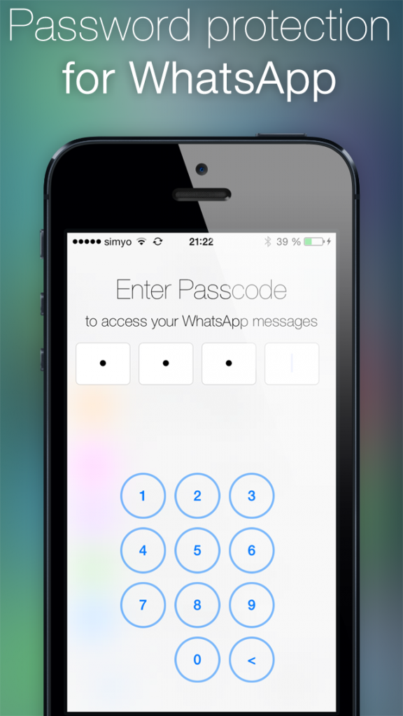 how to put password on whatsapp on iphone 12 pro max